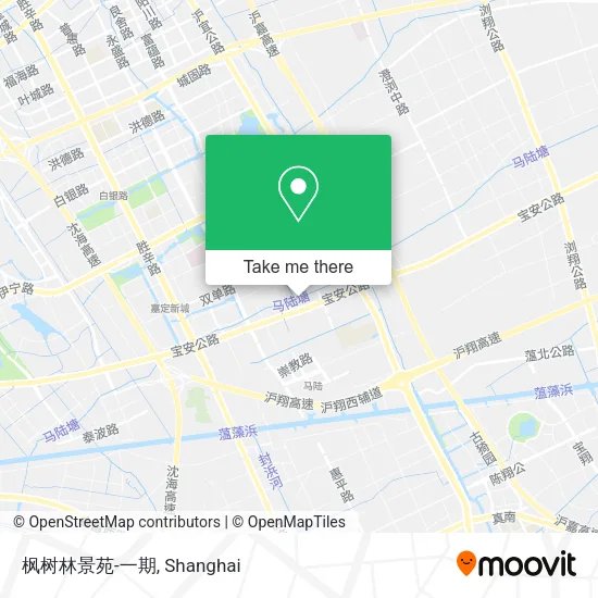 枫树林景苑-一期 map