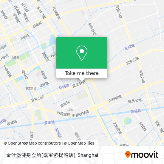 金仕堡健身会所(嘉宝紫提湾店) map