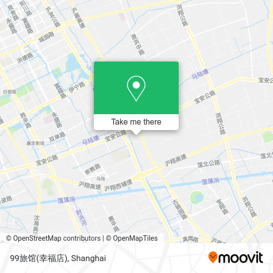 99旅馆(幸福店) map