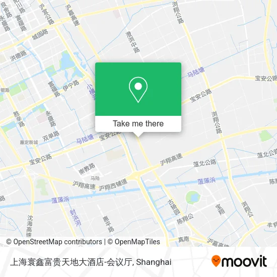 上海寰鑫富贵天地大酒店-会议厅 map