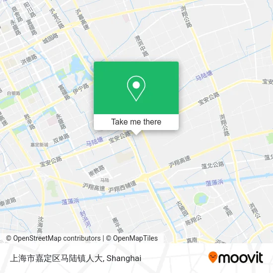 上海市嘉定区马陆镇人大 map