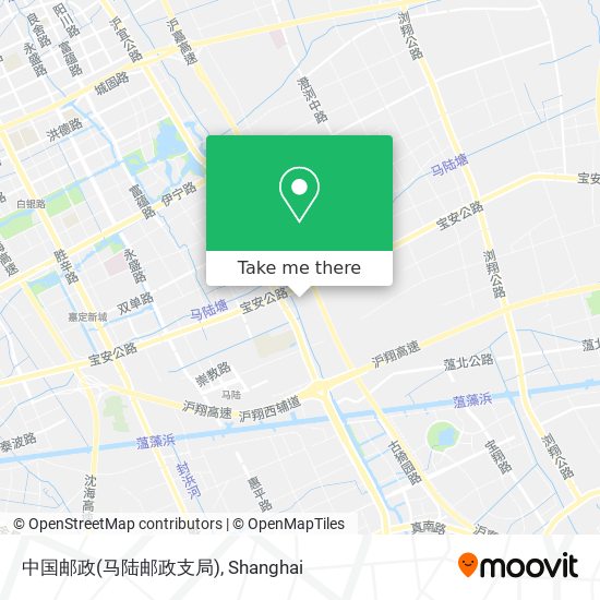 中国邮政(马陆邮政支局) map