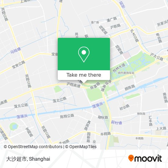 大沙超市 map