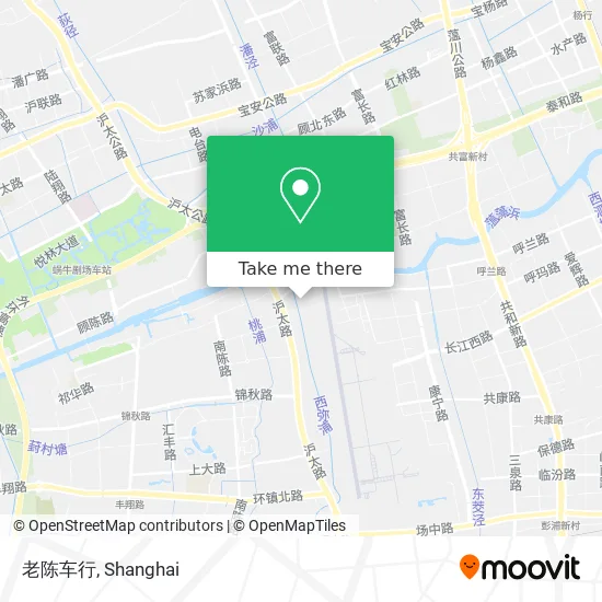 老陈车行 map