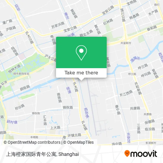 上海橙家国际青年公寓 map