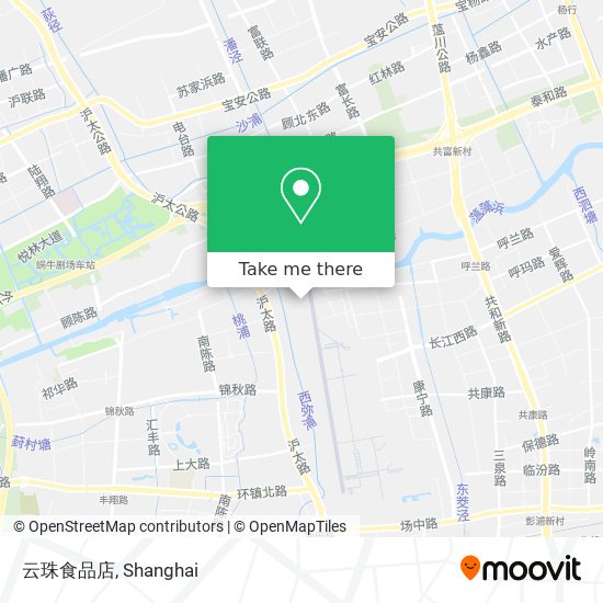 云珠食品店 map