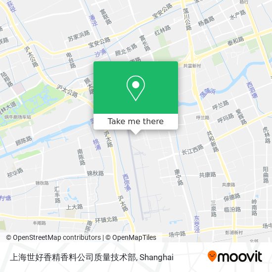 上海世好香精香料公司质量技术部 map