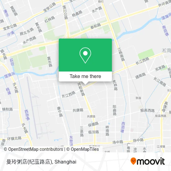 曼玲粥店(纪蕰路店) map