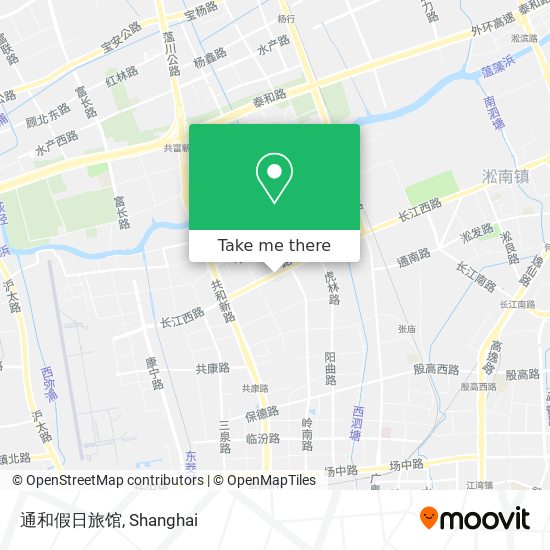 通和假日旅馆 map