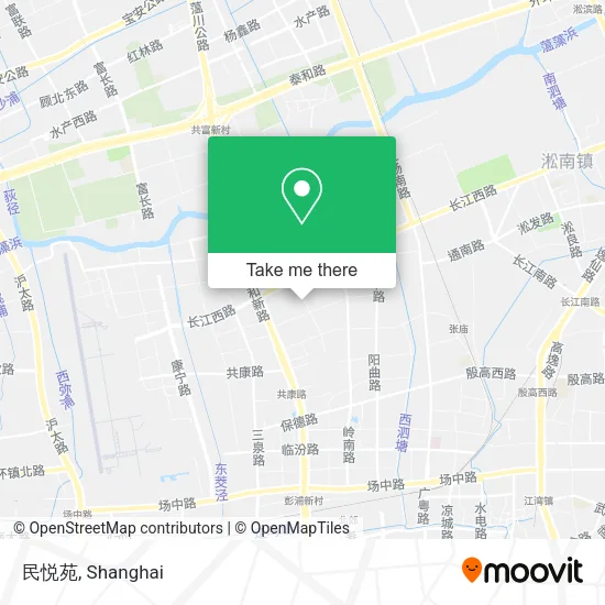 民悦苑 map