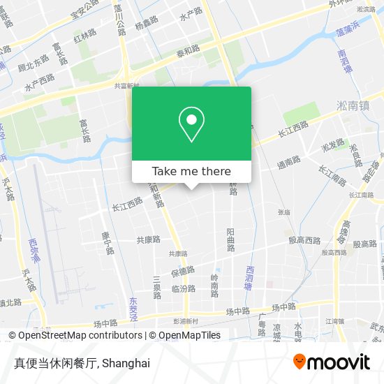 真便当休闲餐厅 map