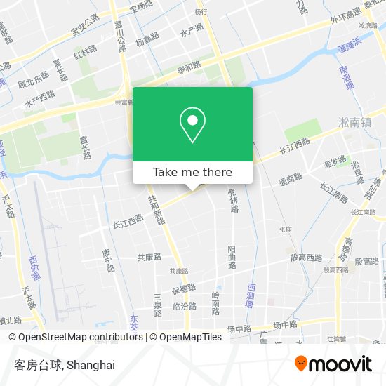 客房台球 map