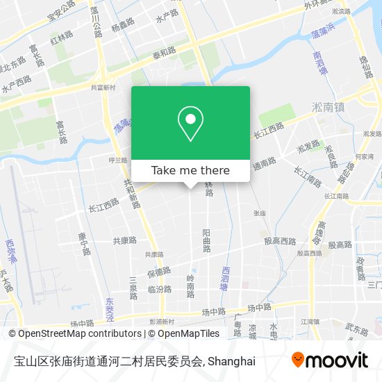 宝山区张庙街道通河二村居民委员会 map