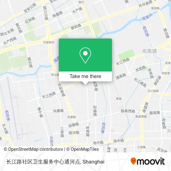 长江路社区卫生服务中心通河点 map