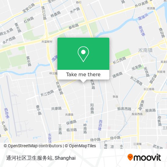 通河社区卫生服务站 map