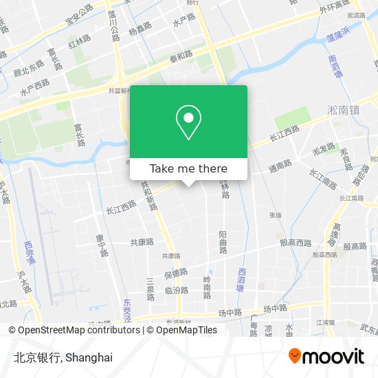 北京银行 map