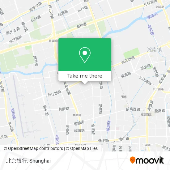 北京银行 map