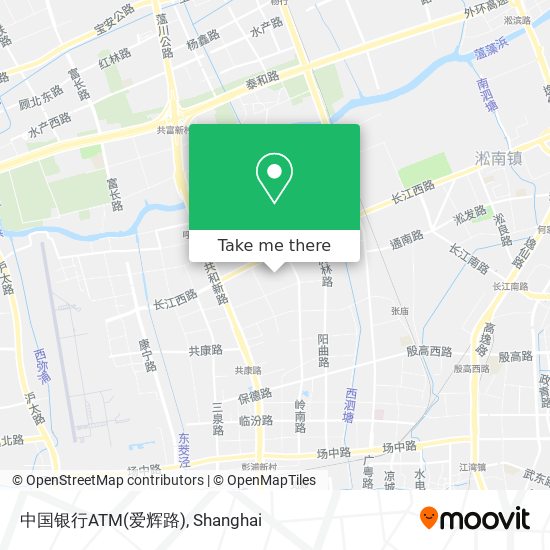 中国银行ATM(爱辉路) map