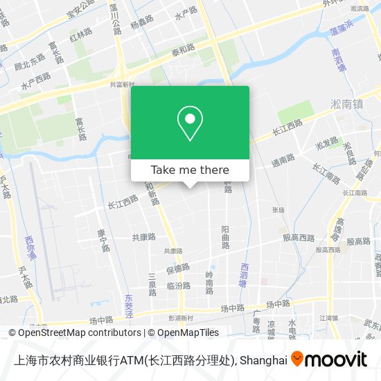 上海市农村商业银行ATM(长江西路分理处) map