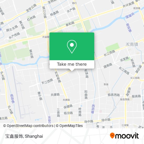 宝鑫服饰 map