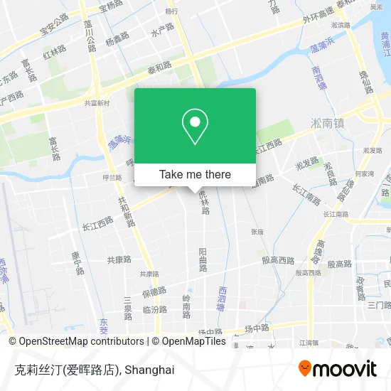 克莉丝汀(爱晖路店) map