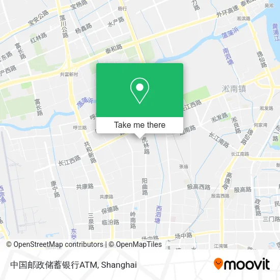 中国邮政储蓄银行ATM map