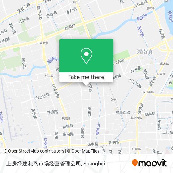 上房绿建花鸟市场经营管理公司 map