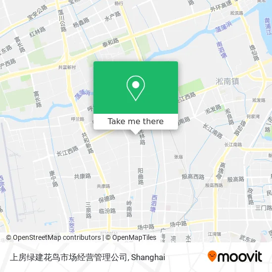 上房绿建花鸟市场经营管理公司 map