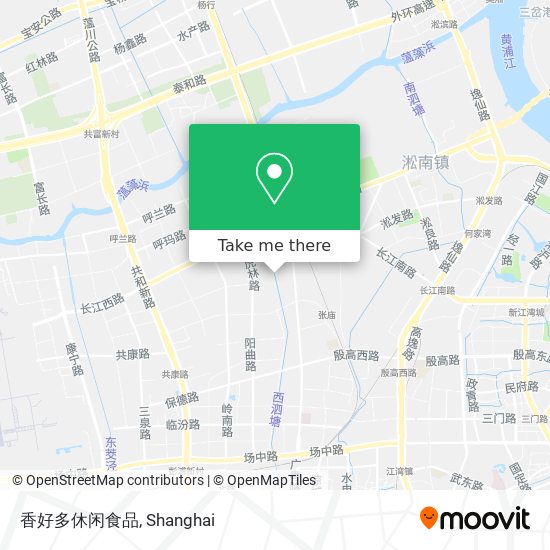 香好多休闲食品 map