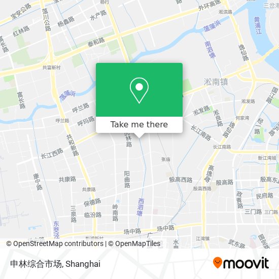 申林综合市场 map