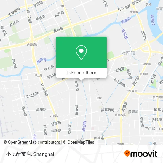 小仇蔬菜店 map