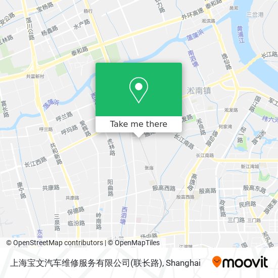 上海宝文汽车维修服务有限公司(联长路) map