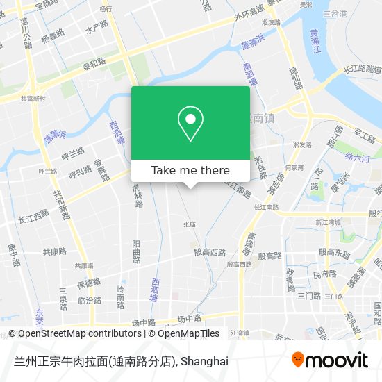 兰州正宗牛肉拉面(通南路分店) map