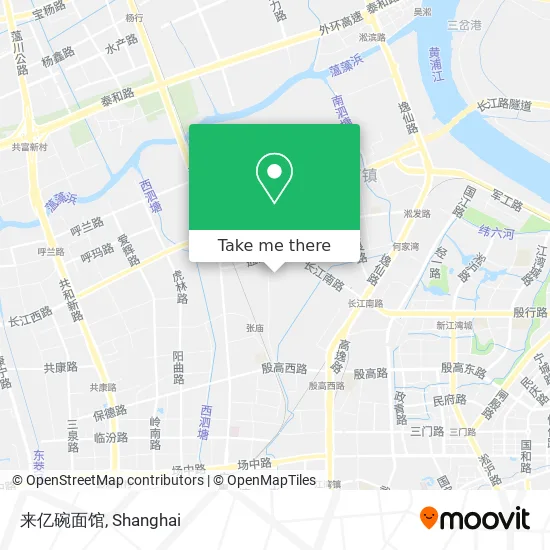 来亿碗面馆 map