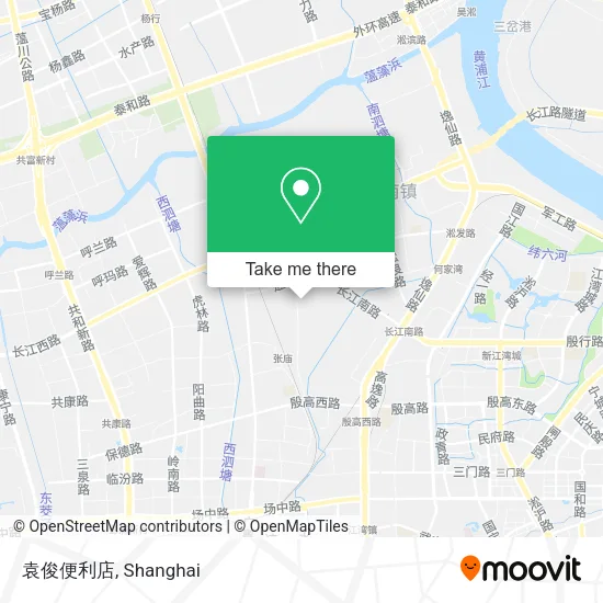 袁俊便利店 map