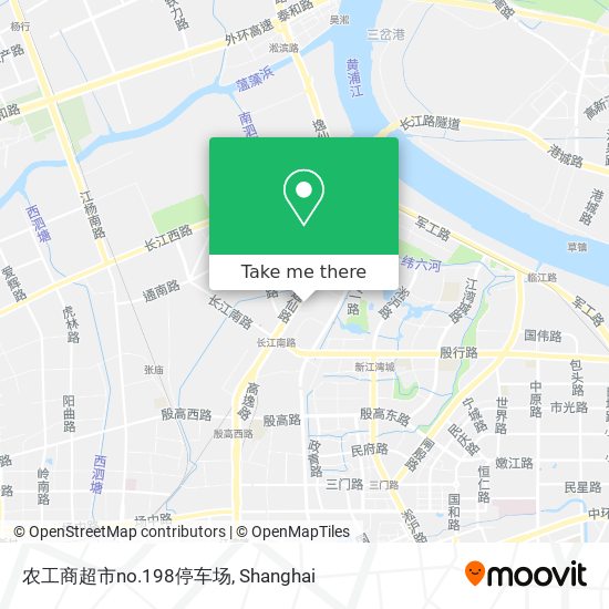 农工商超市no.198停车场 map