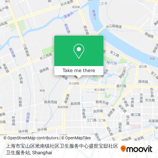上海市宝山区淞南镇社区卫生服务中心盛世宝邸社区卫生服务站 map