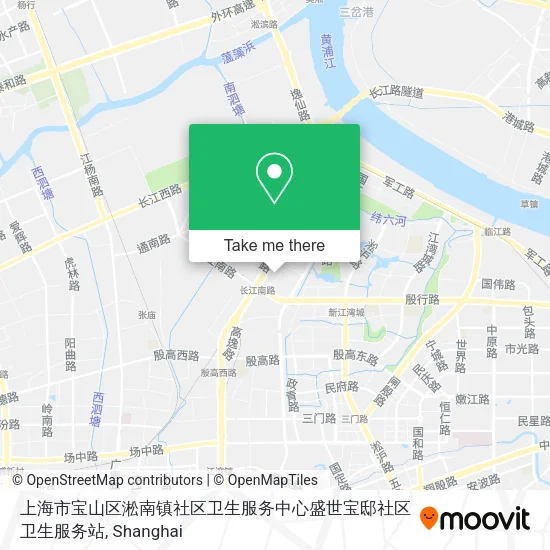 上海市宝山区淞南镇社区卫生服务中心盛世宝邸社区卫生服务站 map