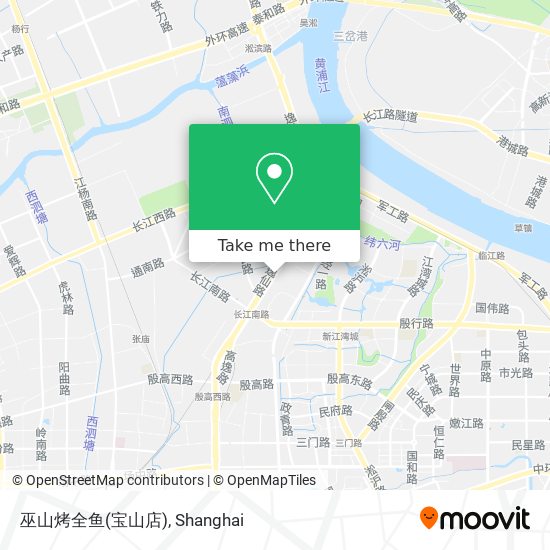 巫山烤全鱼(宝山店) map