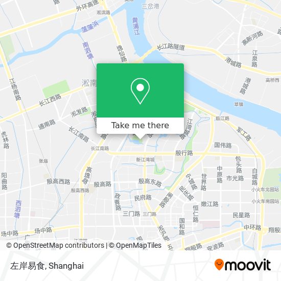 左岸易食 map