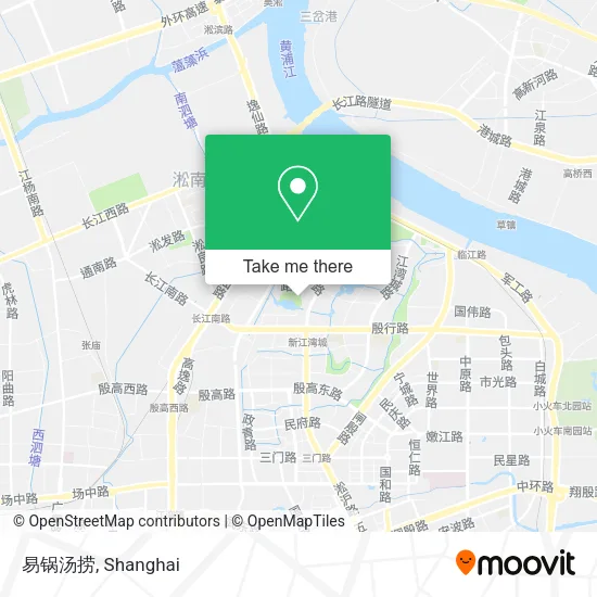 易锅汤捞 map