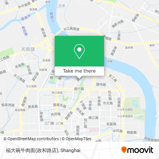 福大碗牛肉面(政和路店) map