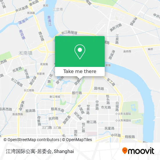 江湾国际公寓-居委会 map