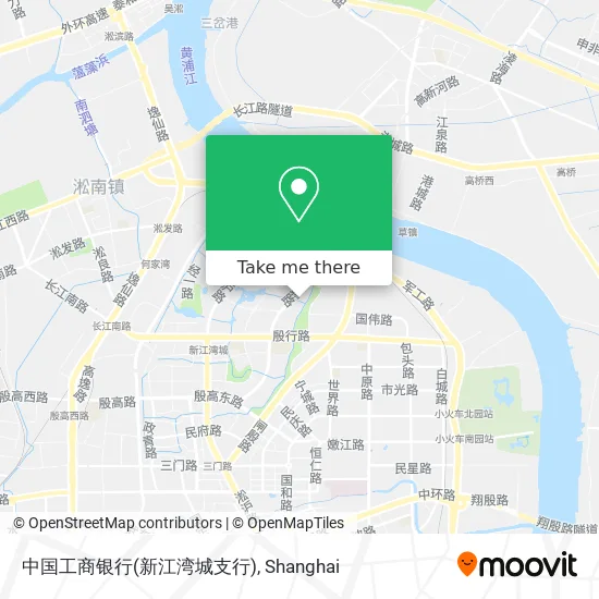 中国工商银行(新江湾城支行) map