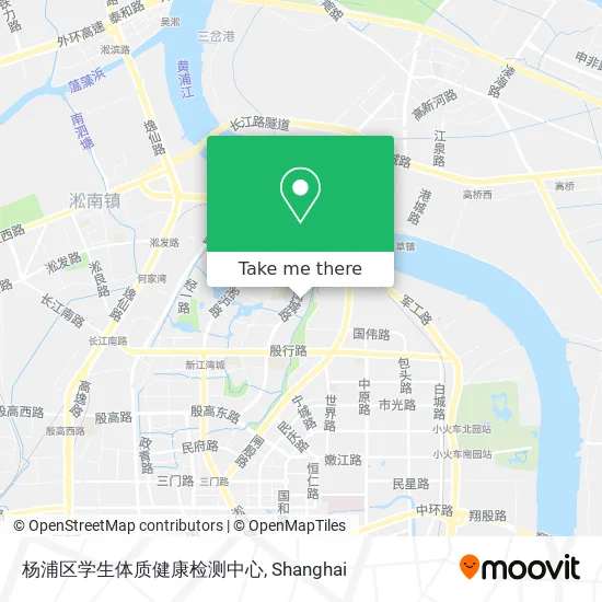 杨浦区学生体质健康检测中心 map