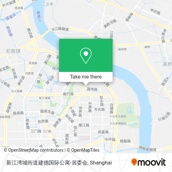 新江湾城街道建德国际公寓-居委会 map