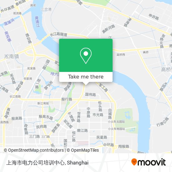 上海市电力公司培训中心 map