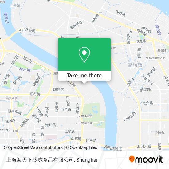 上海海天下冷冻食品有限公司 map