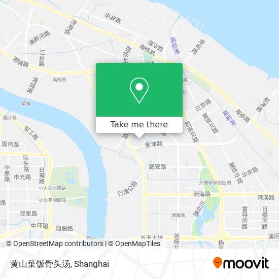 黄山菜饭骨头汤 map