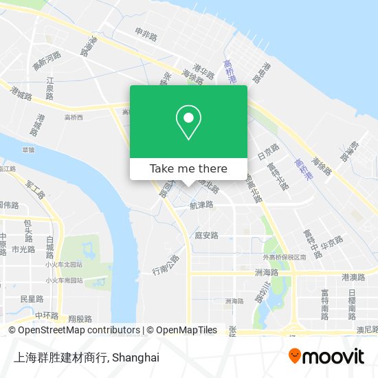 上海群胜建材商行 map
